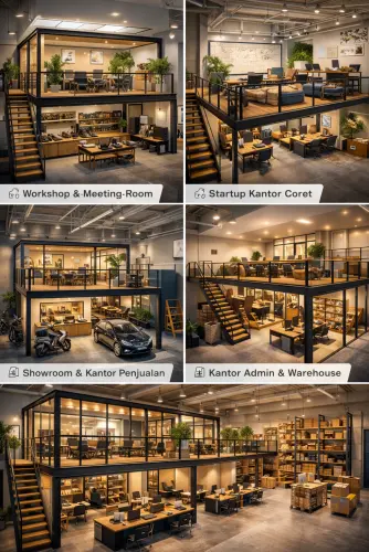 Mezzanine Ruang Kantor di Cengkareng Timur
