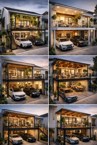 Mezannine Teras Rumah Keren di Cengkareng Timur